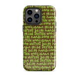 Stephen Sprouse - Tough Case for iPhone® - Brown/Green