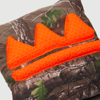 3D Logo Pillow - Real Tree Camo / Covert Orange