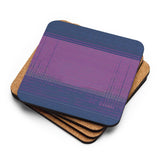 Canto Color Fields #19 - Cork-back coaster